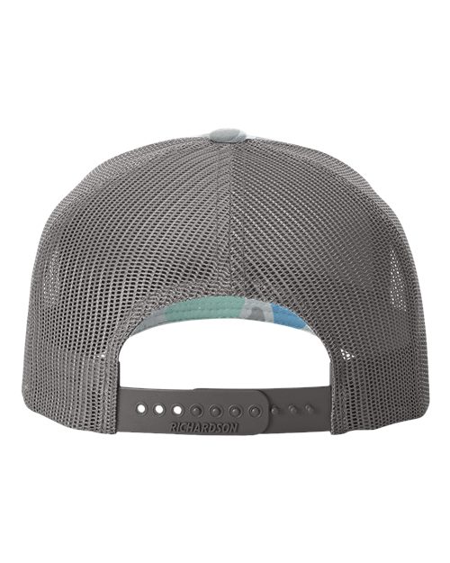 Richardson - Five-Panel Printed Trucker Cap - 112PFP (Embroidery)