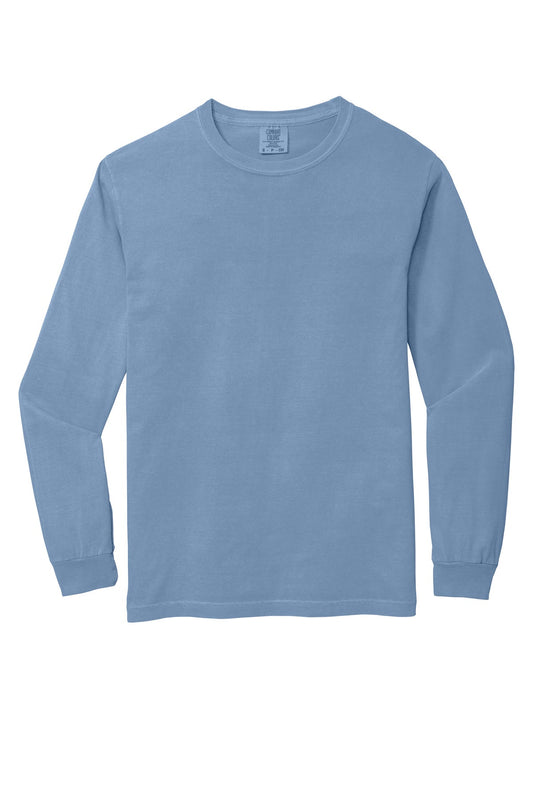 COMFORT COLORS Heavyweight Ring Spun Long Sleeve Tee. 6014 (Choose Your Logo)