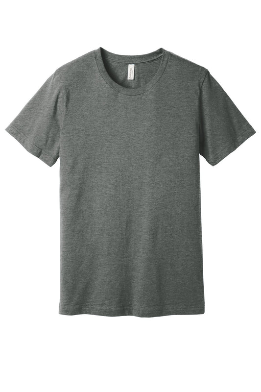 BELLA+CANVAS Unisex Heather CVC Short Sleeve Tee. BC3001CVC (Choose Your Logo)
