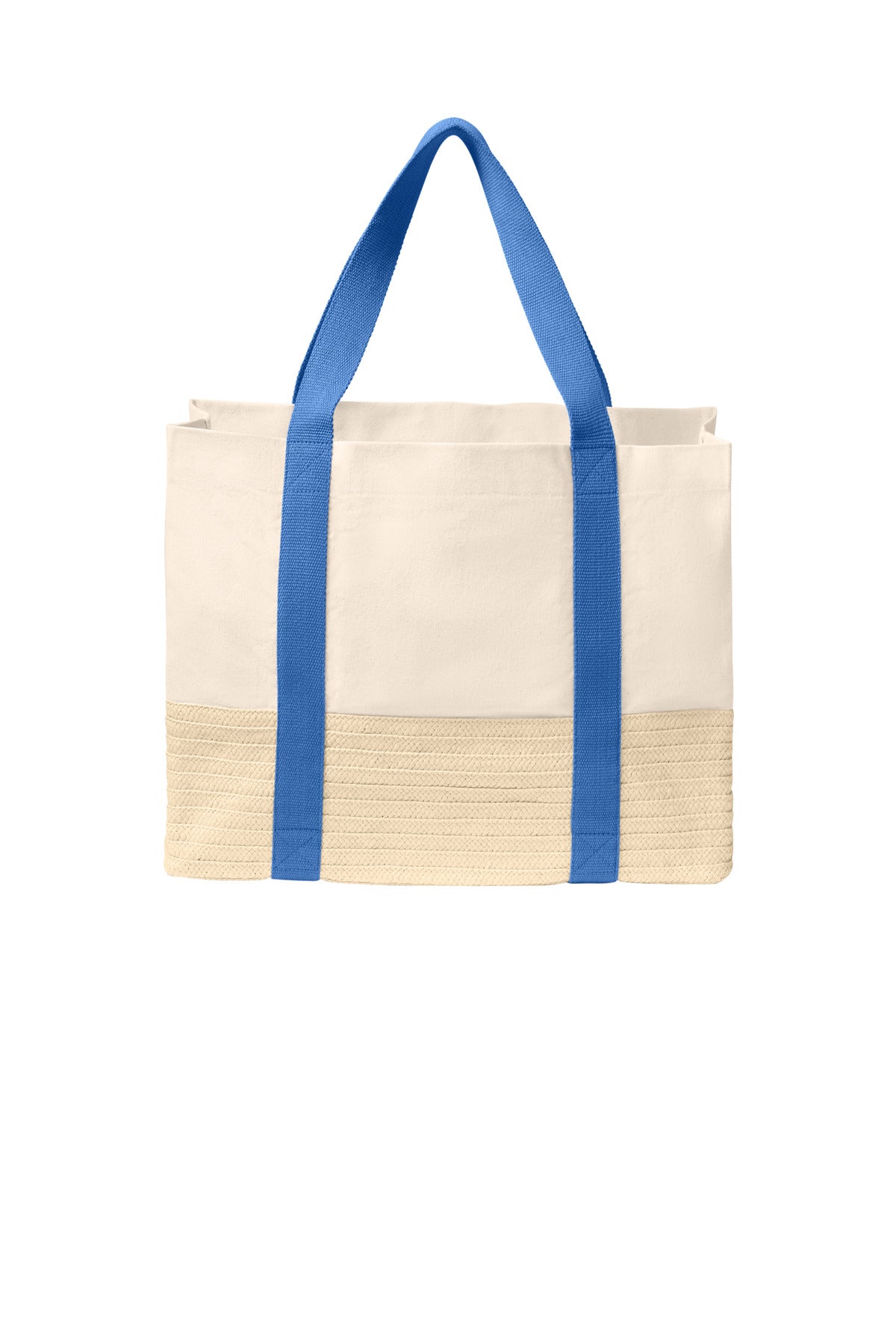 Straw Market Tote BG450 (Choose Your Logo)
