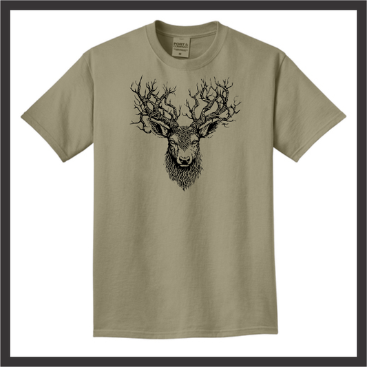 Celtic Knot Deer (M00-D-INK-001)