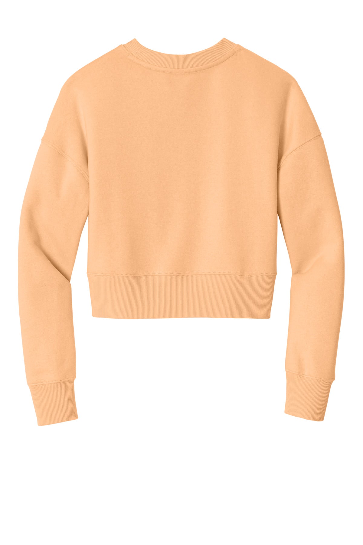 District Women's Perfect Weight Fleece Cropped Crew. DT1105 (Choose Your Design)