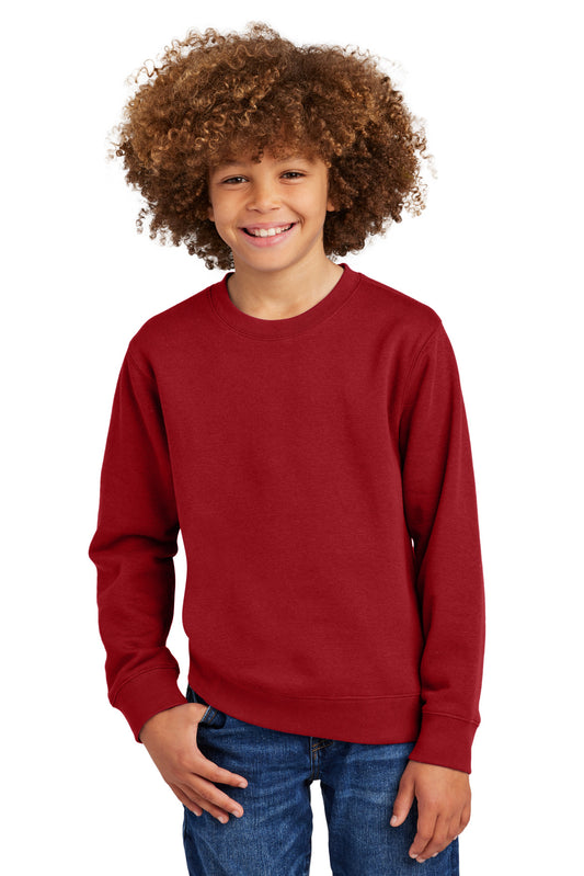 District Youth V.I.T. Fleece Crew. DT6104Y (Choose Your Design)