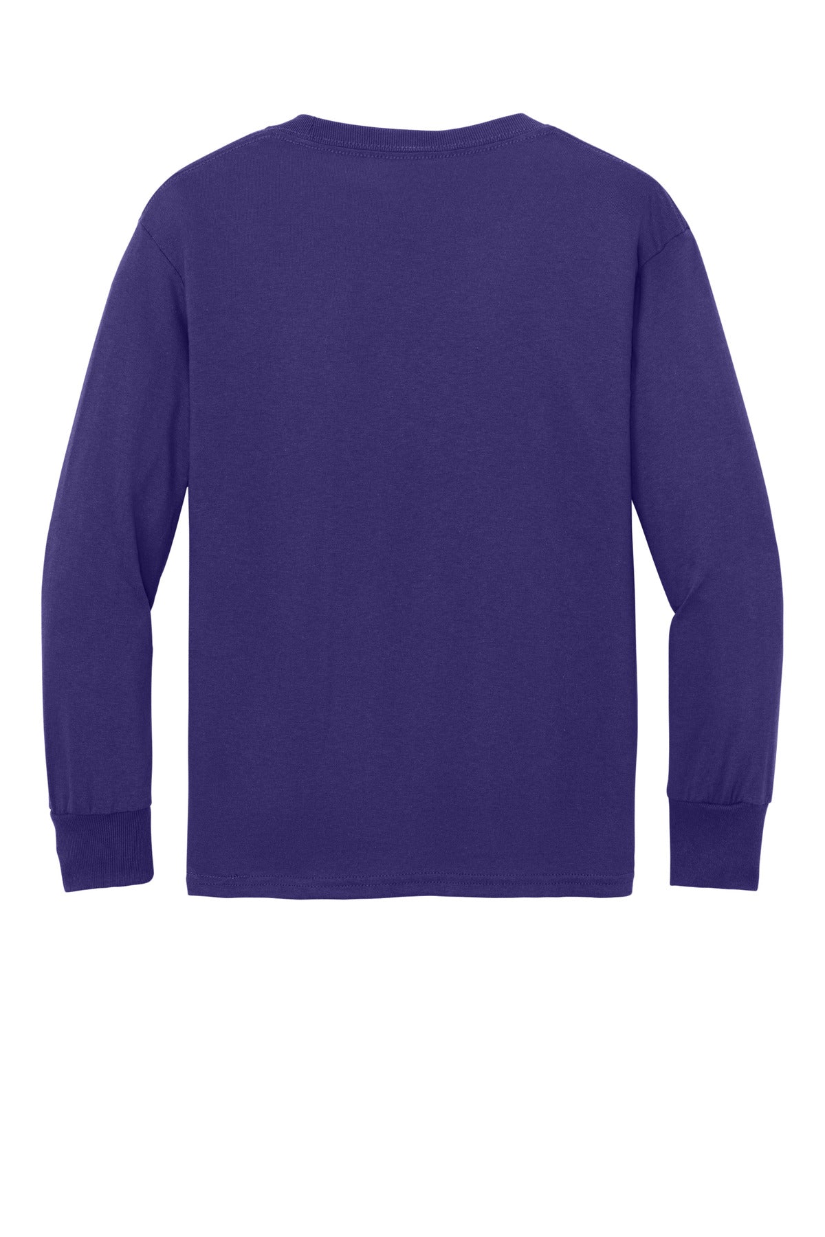 Port & Co Youth Long Sleeve Core Cotton Tee. PC54YLS (Choose Your Design)