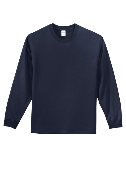 Port & Co Long Sleeve Essential Tee. PC61LS (Choose Your Design)