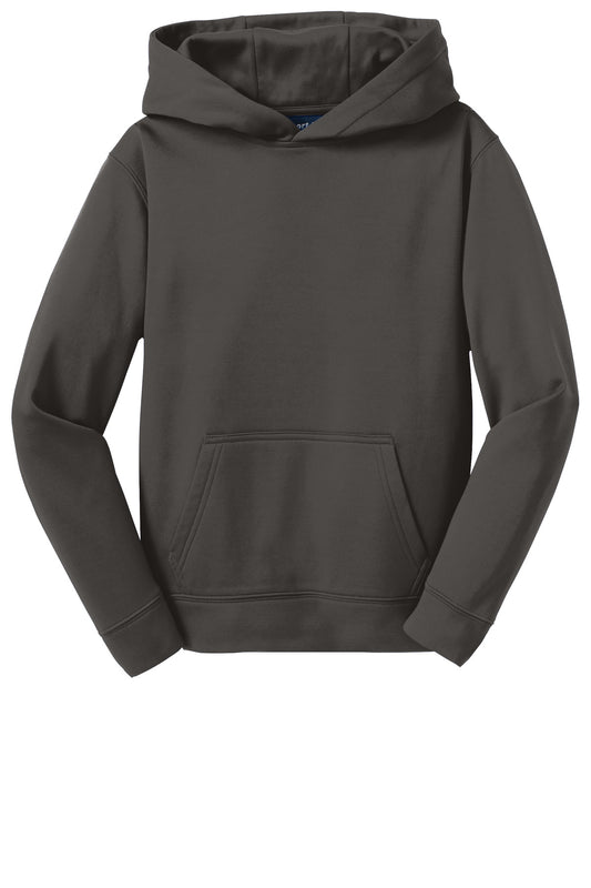 Sport-Tek Youth Sport-Wick Fleece Hooded Pullover. YST244 (Choose Your Design)