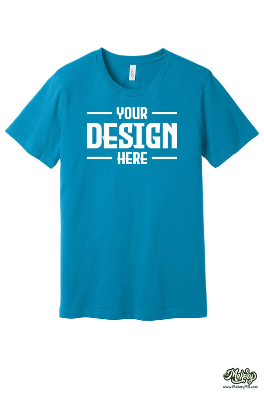 BELLA+CANVAS Unisex Jersey Short Sleeve Tee. BC3001 (Choose Your Design)
