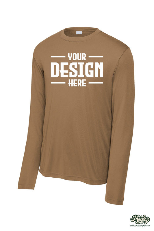 Sport-Tek Long Sleeve PosiCharge Competitor Tee. ST350LS (Choose Your Design)
