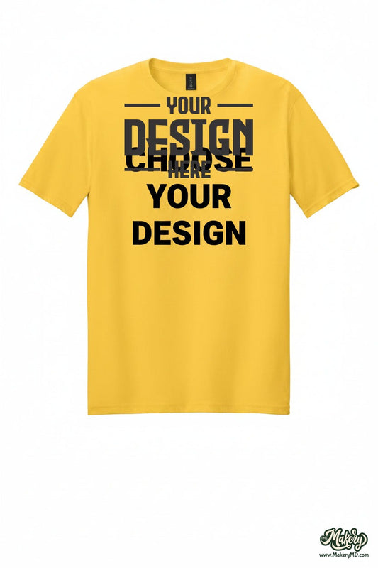 Softstyle T-Shirt. 64000 (Choose Your Design)