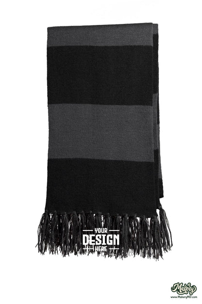 Sport-Tek Spectator Scarf. STA02 (Choose Your Design)