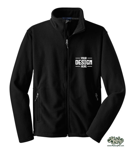 Value Fleece Jacket. F217 (Choose Your Design)