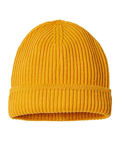 Sustainable Finish Edge Cuffed Beanie