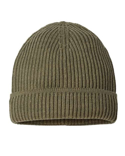 Sustainable Finish Edge Cuffed Beanie
