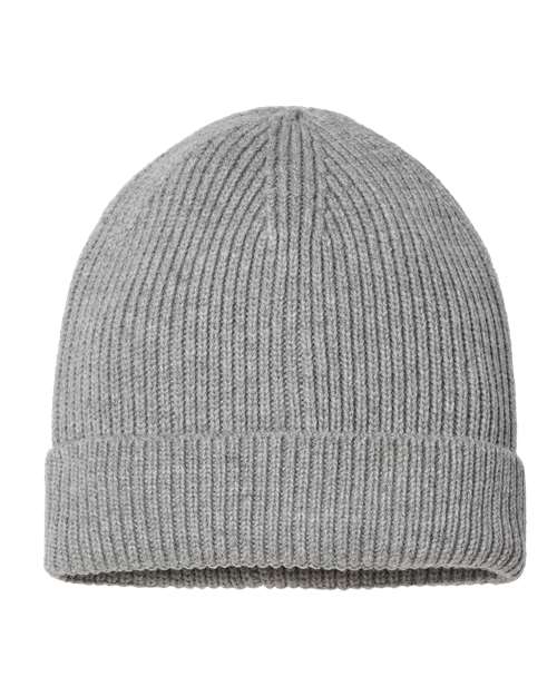 Sustainable Fine Rib Cuffed Beanie