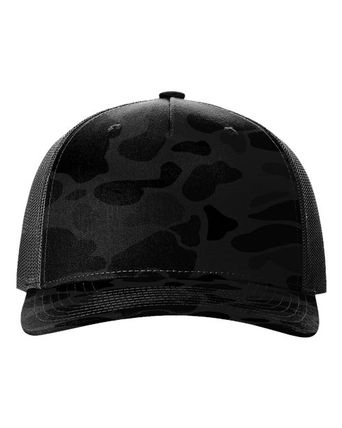 Richardson - Five-Panel Printed Trucker Cap - 112PFP (Embroidery)