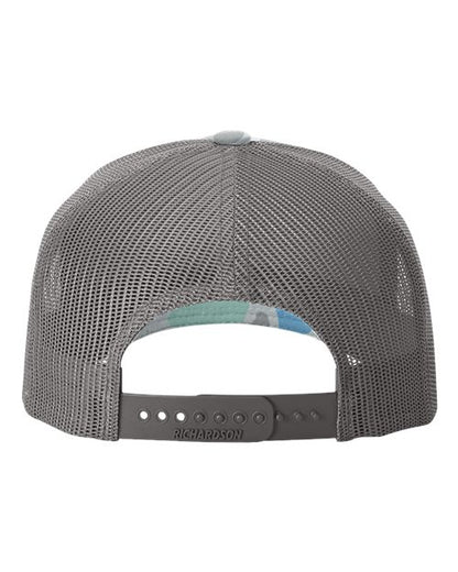 Richardson - Five-Panel Printed Trucker Cap - 112PFP (Embroidery)
