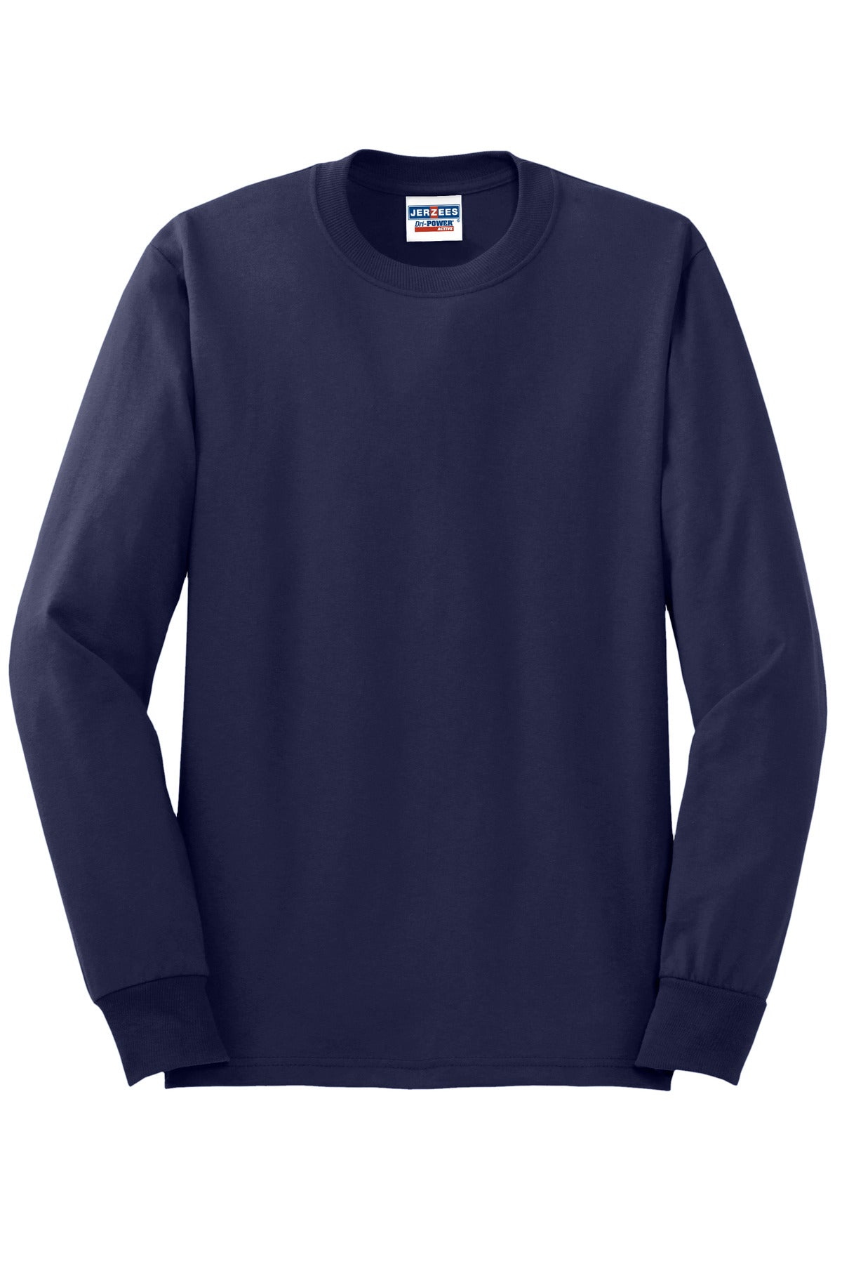 Jerzees - Dri-Power 50/50 Cotton/Poly Long Sleeve T-Shirt.  29LS
