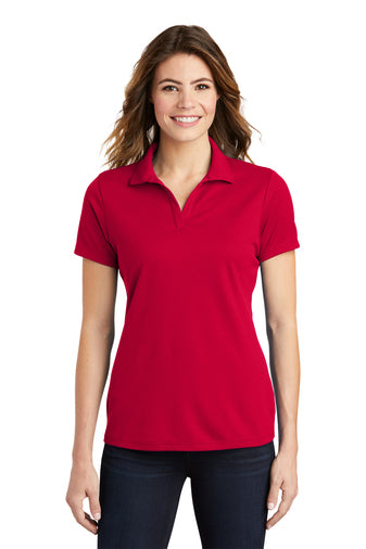 Sport-Tek Ladies PosiCharge RacerMesh Polo. (Dark Colors) LST640 (Ink)
