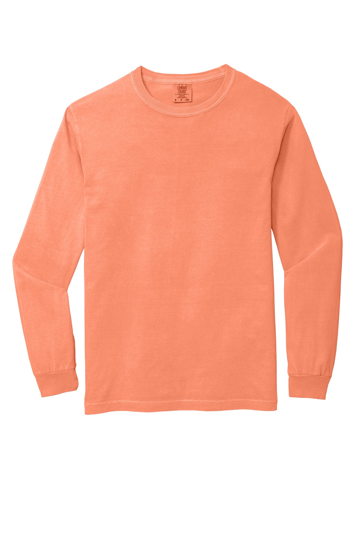 COMFORT COLORS  Heavyweight Ring Spun Long Sleeve Tee. 6014