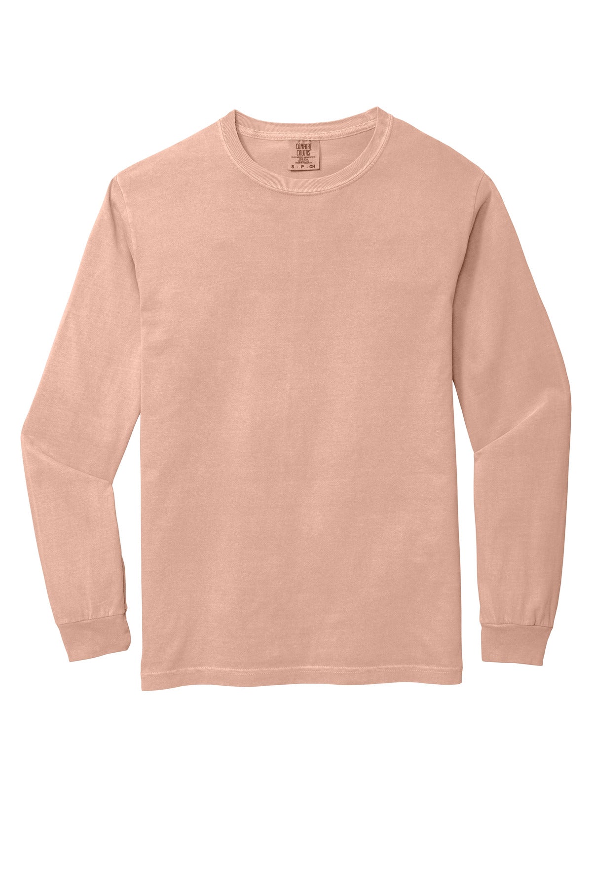 COMFORT COLORS  Heavyweight Ring Spun Long Sleeve Tee. 6014