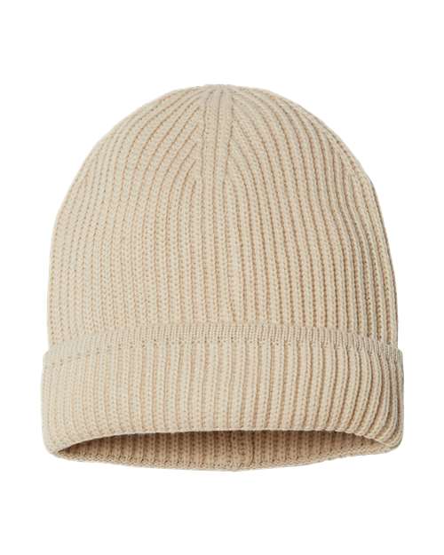 Sustainable Finish Edge Cuffed Beanie