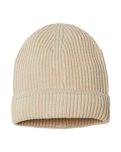Sustainable Finish Edge Cuffed Beanie