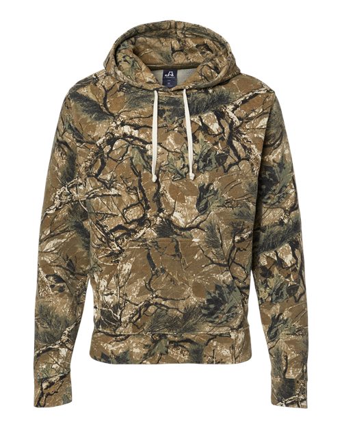 Men's Triblend Fleece Hooded Sweatshirt