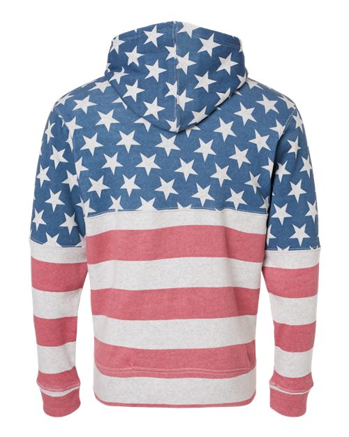 Men's Triblend Fleece Hooded Sweatshirt