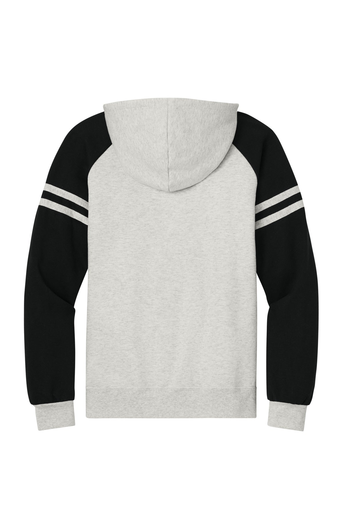 Jerzees Unisex NuBlend Varsity Colorblock Hooded Sweatshirt. 97C (Choose Your Design)