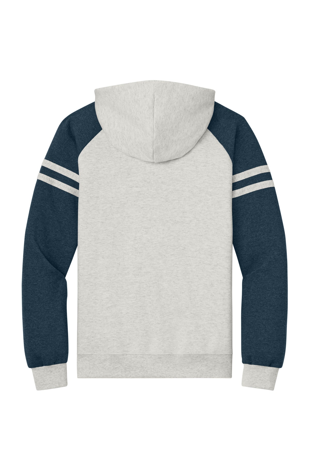 Jerzees Unisex NuBlend Varsity Colorblock Hooded Sweatshirt. 97C (Choose Your Design)
