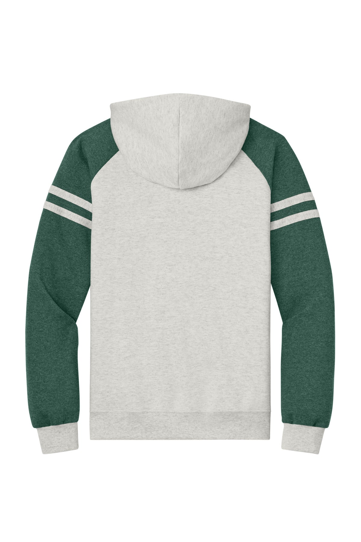 Jerzees Unisex NuBlend Varsity Colorblock Hooded Sweatshirt. 97C (Choose Your Design)
