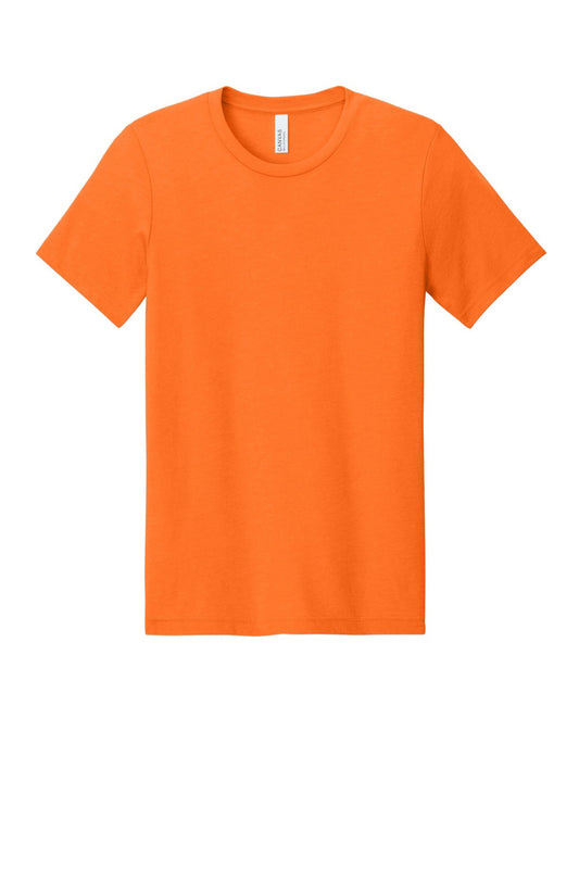 BELLA+CANVAS Unisex Heather CVC Short Sleeve Tee. BC3001CVC (Choose Your Design)
