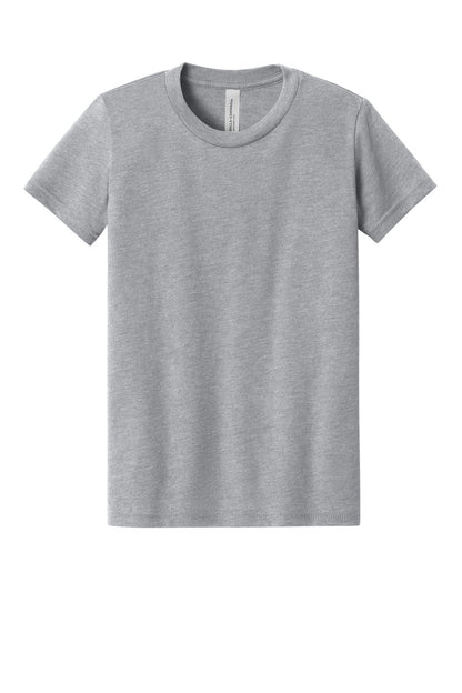 Short Sleeve Ringspun Cotton Tee Youth - Athletic Heather
