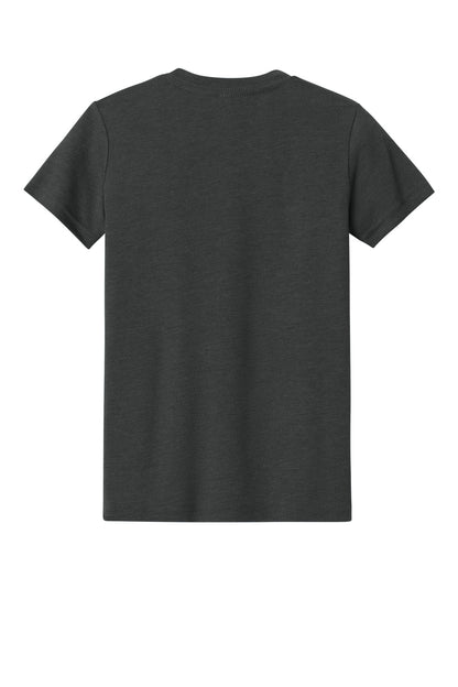 BELLA+CANVAS Youth Heather CVC Tee. BC3001YCVC (Choose Your Design)