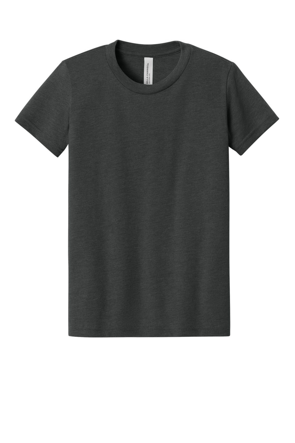 BELLA+CANVAS Youth Heather CVC Tee. BC3001YCVC (Choose Your Design)
