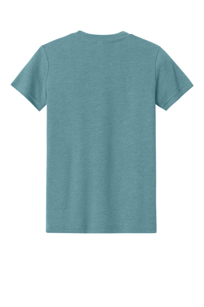 BELLA+CANVAS Youth Heather CVC Tee. BC3001YCVC (Choose Your Design)