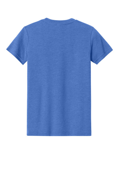 BELLA+CANVAS Youth Heather CVC Tee. BC3001YCVC (Choose Your Design)