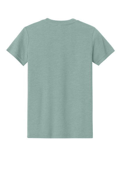 BELLA+CANVAS Youth Heather CVC Tee. BC3001YCVC (Choose Your Design)