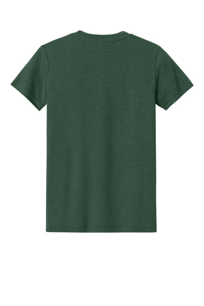 BELLA+CANVAS Youth Heather CVC Tee. BC3001YCVC (Choose Your Design)