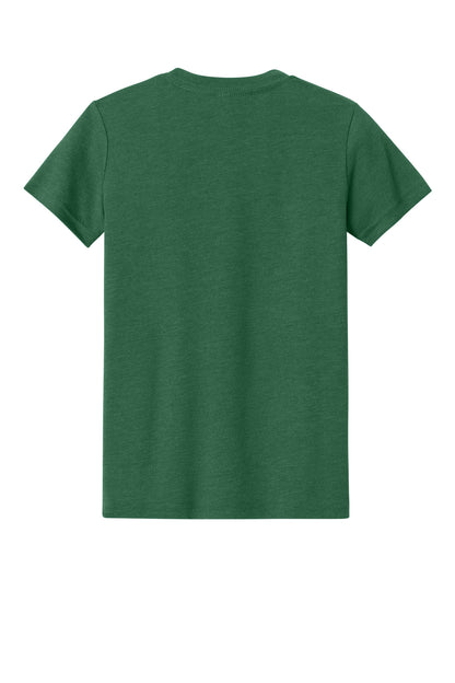 BELLA+CANVAS Youth Heather CVC Tee. BC3001YCVC (Choose Your Design)