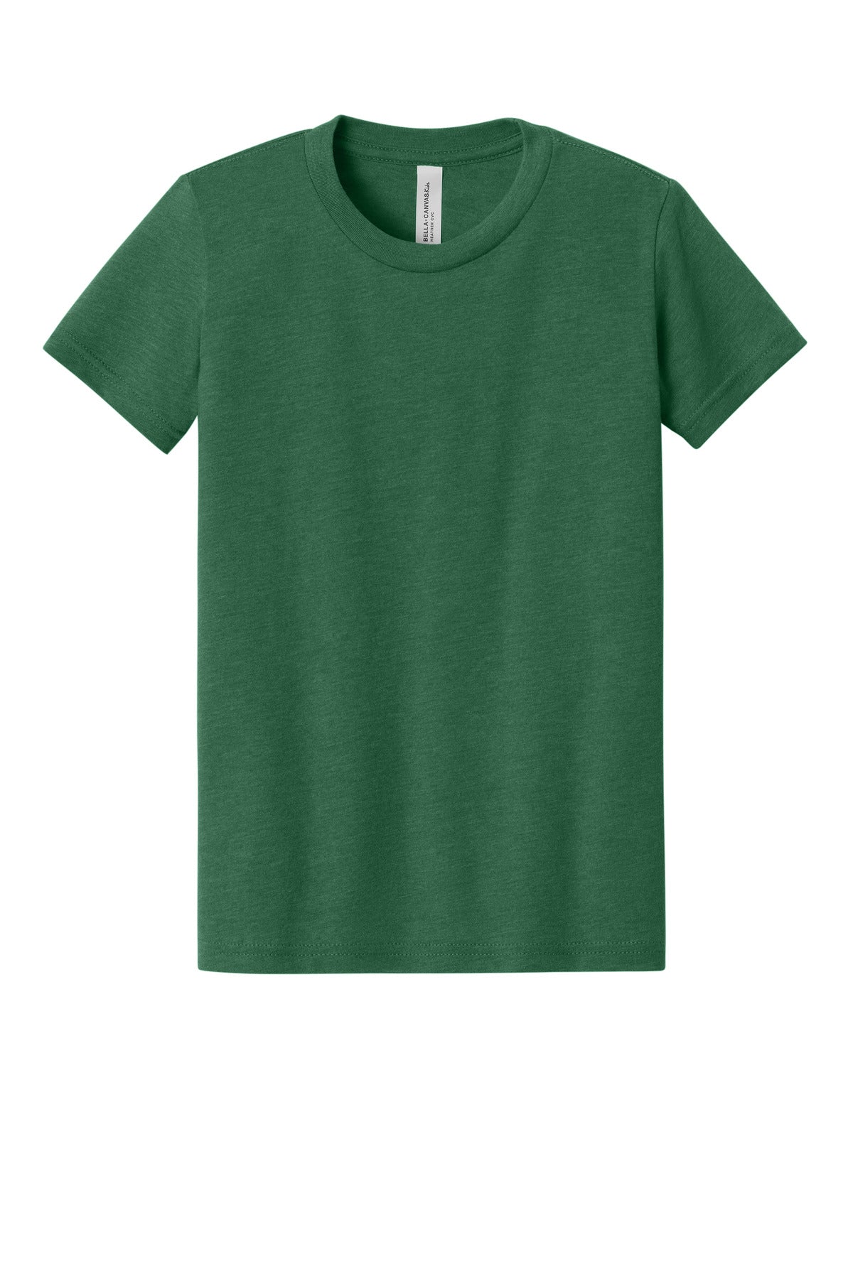 BELLA+CANVAS Youth Heather CVC Tee. BC3001YCVC (Choose Your Design)