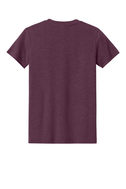 BELLA+CANVAS Youth Heather CVC Tee. BC3001YCVC (Choose Your Design)