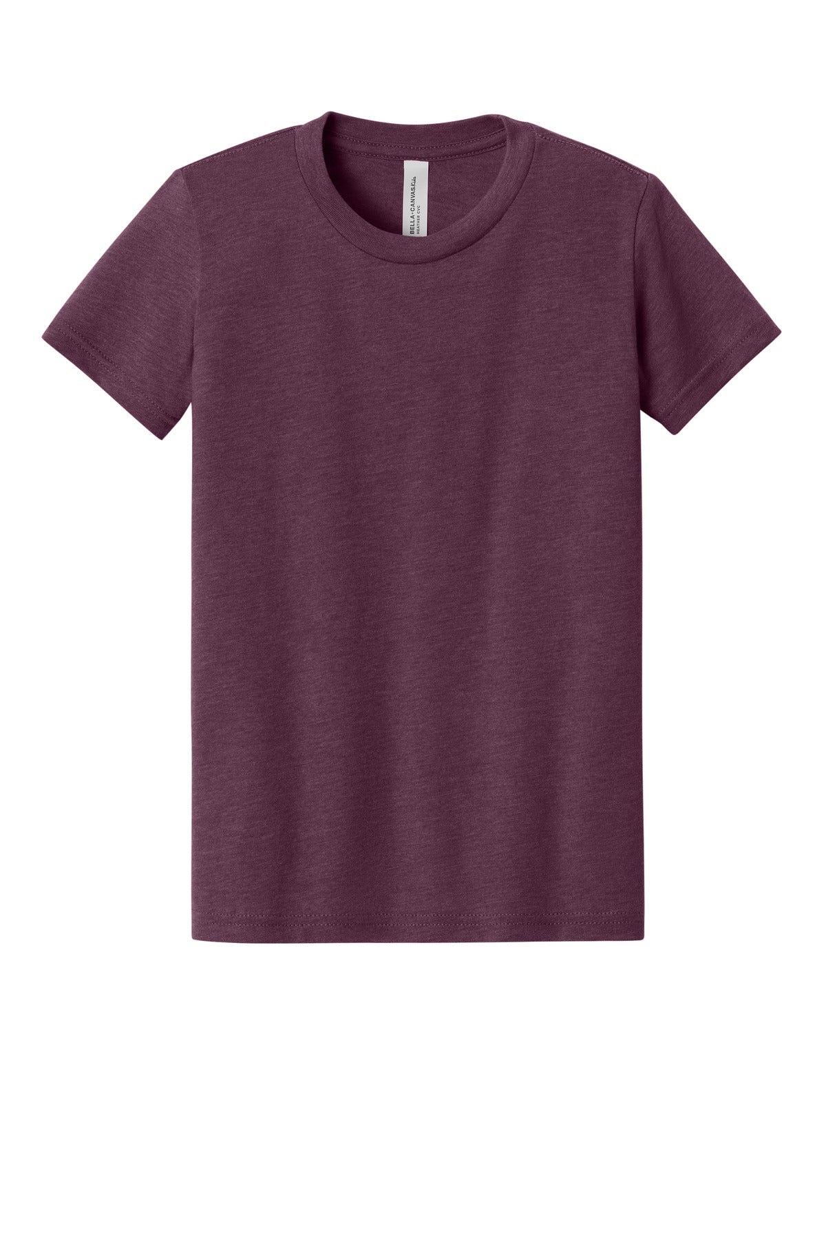BELLA+CANVAS Youth Heather CVC Tee. BC3001YCVC (Choose Your Design)