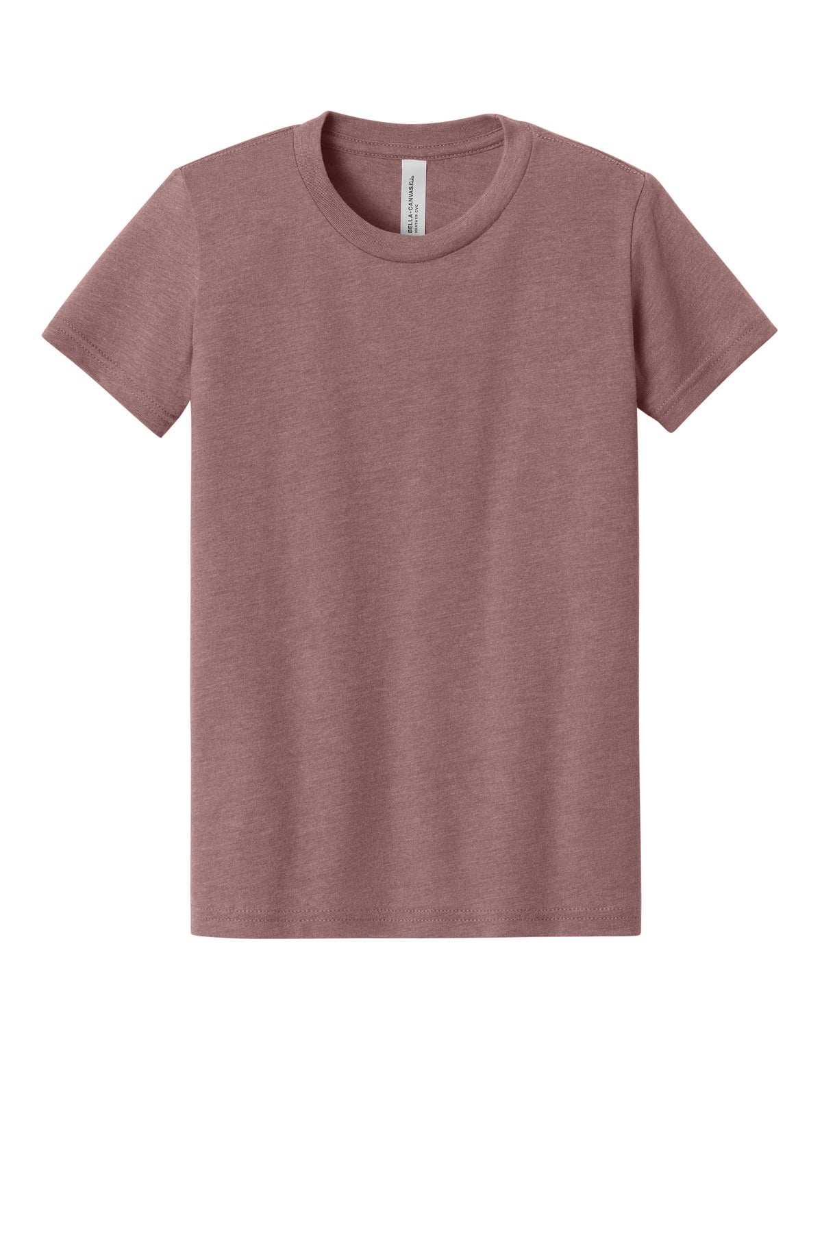BELLA+CANVAS Youth Heather CVC Tee. BC3001YCVC (Choose Your Design)