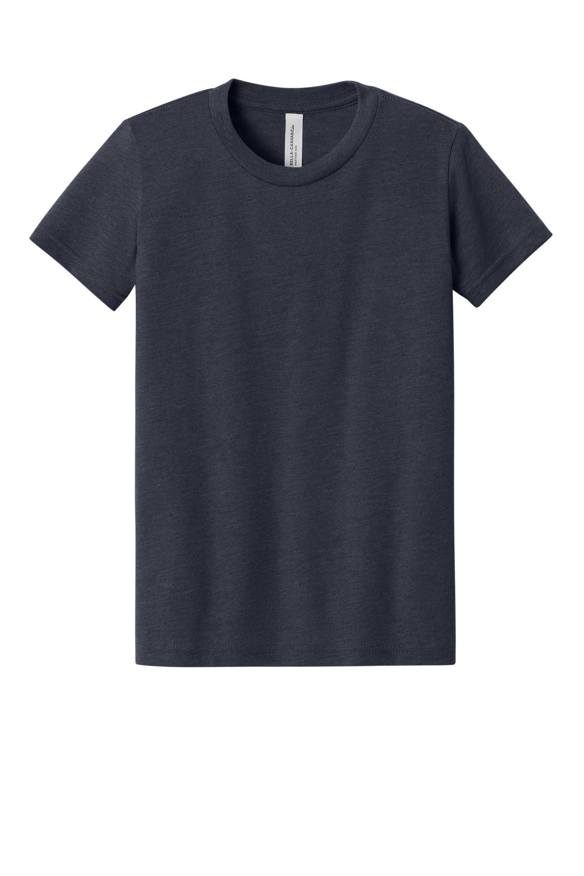 BELLA+CANVAS Youth Heather CVC Tee. BC3001YCVC (Choose Your Design)