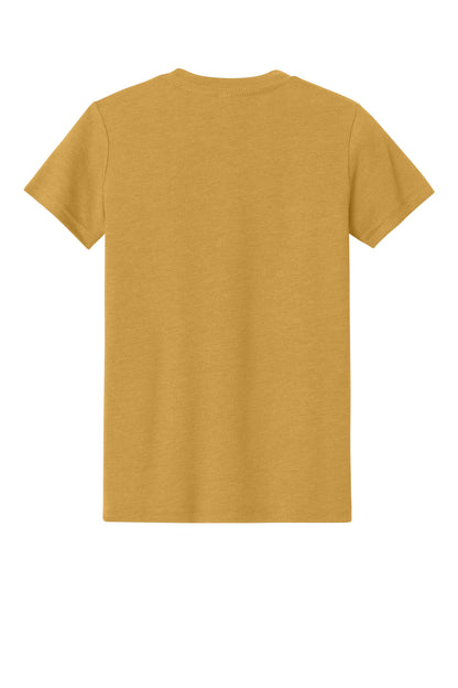BELLA+CANVAS Youth Heather CVC Tee. BC3001YCVC (Choose Your Design)