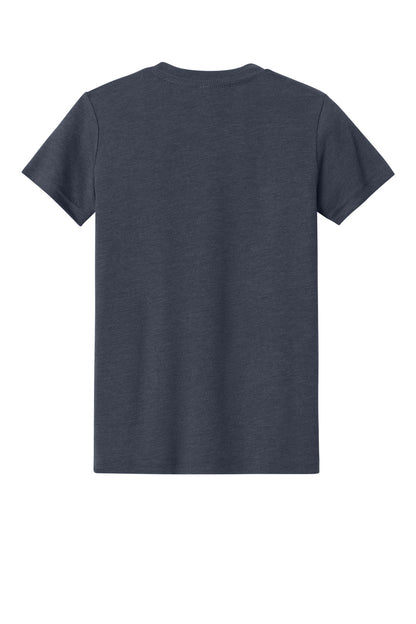 BELLA+CANVAS Youth Heather CVC Tee. BC3001YCVC (Choose Your Design)
