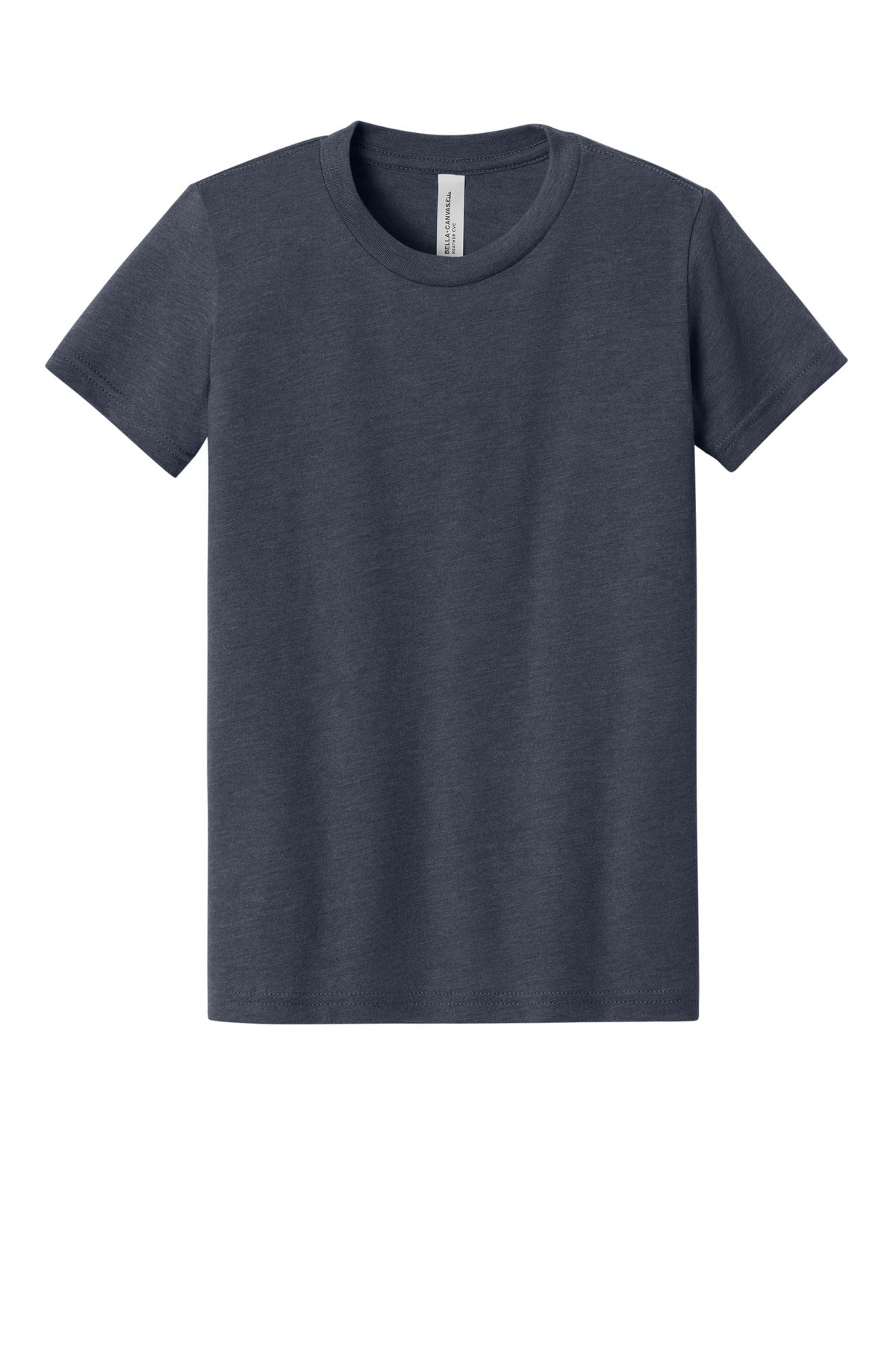BELLA+CANVAS Youth Heather CVC Tee. BC3001YCVC (Choose Your Design)