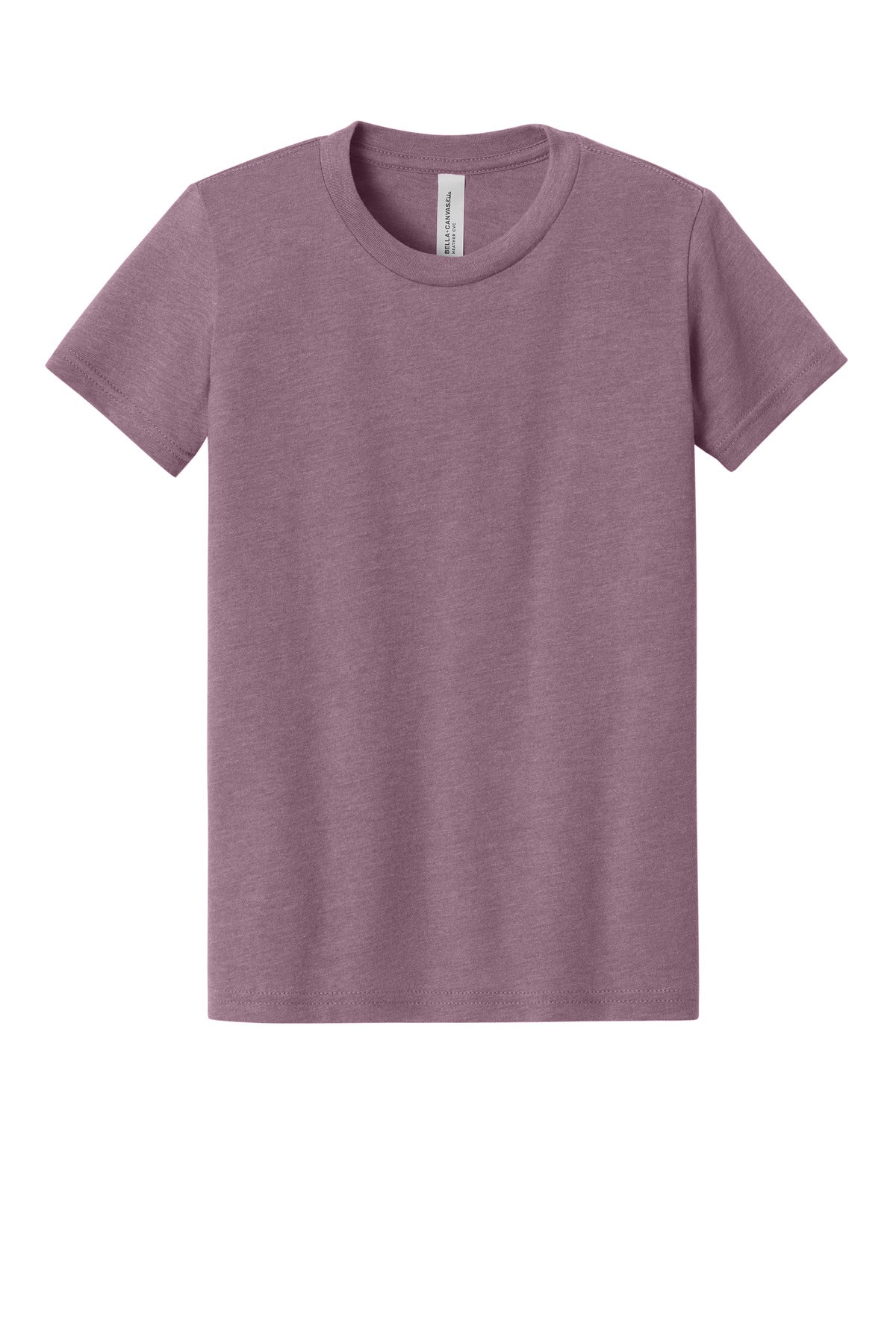 BELLA+CANVAS Youth Heather CVC Tee. BC3001YCVC (Choose Your Design)