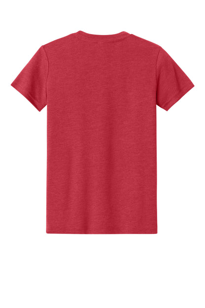 BELLA+CANVAS Youth Heather CVC Tee. BC3001YCVC (Choose Your Design)